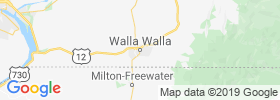 Walla Walla map
